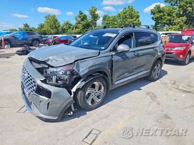 2022 HYUNDAI SANTA FE SEL 5NMS3DAJ8NH380517 - główne zdjęcie licytacji z USA - miniatura