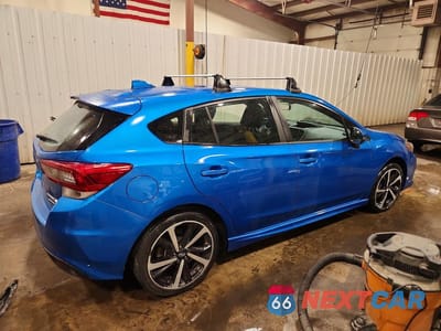 Trzecie zdjęcie samochodu z tyłu: 2023 SUBARU IMPREZA SPORT VIN:4S3GTAM60P3712771 - miniatura