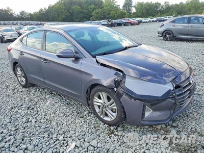 Czwarte zdjęcie samochodu z boku: 2020 HYUNDAI ELANTRA SEL VIN:5NPD84LFXLH571116 - miniatura