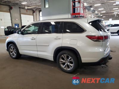Drugie zdjęcie samochodu z przodu: 2014 TOYOTA HIGHLANDER XLE VIN:5TDJKRFH0ES067816 - miniatura