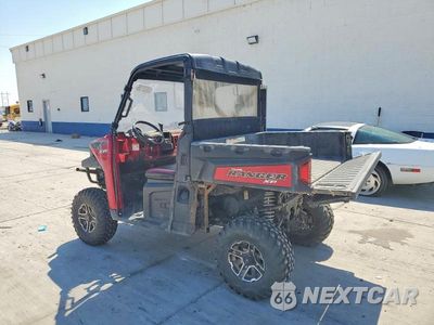 Trzecie zdjęcie samochodu z tyłu: 2014 POLARIS RANGER UTILITY VEHICLE VIN:4XAUH9EA1EG861693 - miniatura