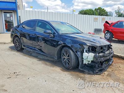 Czwarte zdjęcie samochodu z boku: 2022 TOYOTA CAMRY SE VIN:4T1G11AK3NU060464 - miniatura