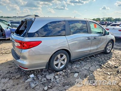 Trzecie zdjęcie samochodu z tyłu: 2020 HONDA ODYSSEY EXL VIN:5FNRL6H70LB063995 - miniatura