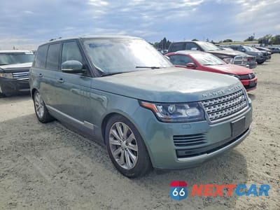 Czwarte zdjęcie samochodu z boku: 2017 LAND ROVER RANGE ROVER HSE VIN:SALGS2FV2HA352048 - miniatura