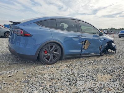 Trzecie zdjęcie samochodu z tyłu: 2026 TESLA MODEL X VIN:7SAXCBE65TF480222 - miniatura