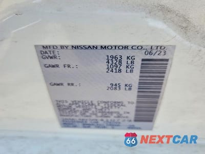 Zdjęcie 12 z 12 samochodu: 2023 NISSAN ALTIMA S VIN:1N4BL4BV3PN410729 - miniatura