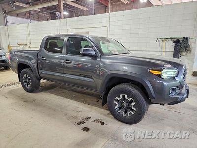 Czwarte zdjęcie samochodu z boku: 2022 TOYOTA TACOMA SR V6 VIN:3TMCZ5AN8NM491903 - miniatura