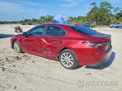 Drugie zdjęcie samochodu z przodu: 2022 TOYOTA CAMRY LE VIN:4T1C11AK1NU045394 - miniatura