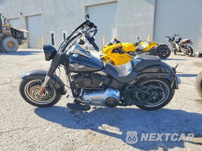 Trzecie zdjęcie samochodu z tyłu: 2013 HARLEY-DAVIDSON FLSTFB FATBOY LO VIN:1HD1JNV13DB017013 - miniatura