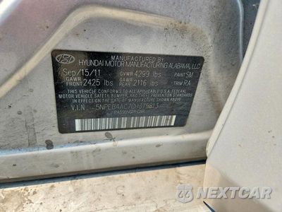 Zdjęcie 12 z 12 samochodu: 2012 HYUNDAI SONATA GLS VIN:5NPEB4AC7CH375813 - miniatura