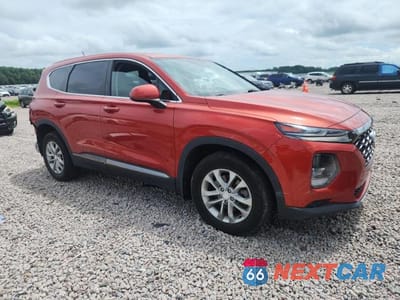 Czwarte zdjęcie samochodu z boku: 2019 HYUNDAI SANTA FE SE VIN:5NMS23AD9KH128262 - miniatura