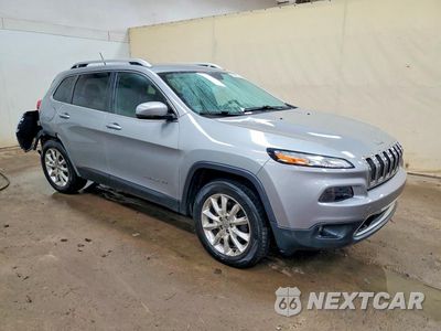 Czwarte zdjęcie samochodu z boku: 2015 JEEP CHEROKEE LIMITED VIN:1C4PJMDS8FW509886 - miniatura
