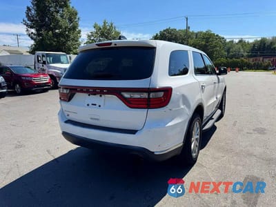 Trzecie zdjęcie samochodu z tyłu: 2018 DODGE DURANGO SXT VIN:1C4RDJAG8JC462819 - miniatura
