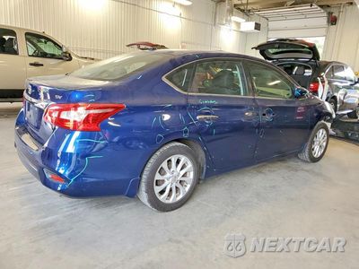 Trzecie zdjęcie samochodu z tyłu: 2017 NISSAN SENTRA SV VIN:3N1AB7AP7HY307429 - miniatura