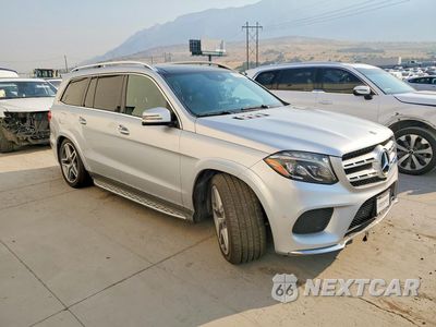 Czwarte zdjęcie samochodu z boku: 2017 MERCEDES-BENZ GLS 550 4MATIC VIN:4JGDF7DE8HA989553 - miniatura
