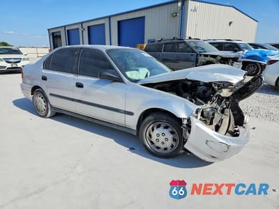 Czwarte zdjęcie samochodu z boku: 1998 HONDA CIVIC LX VIN:2HGEJ6671WH630674 - miniatura