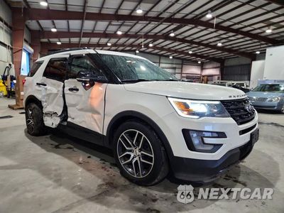 Czwarte zdjęcie samochodu z boku: 2017 FORD EXPLORER SPORT VIN:1FM5K8GT1HGD61900 - miniatura