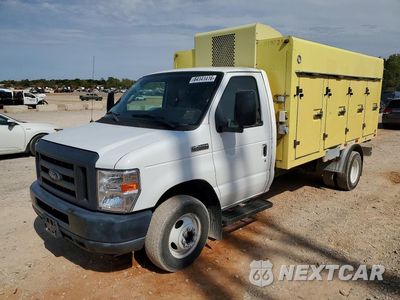 2019 FORD ECONOLINE E450 SUPER DUTY CUTAWAY VAN 1FDXE4FS8KDC19330 - główne zdjęcie licytacji z USA - miniatura