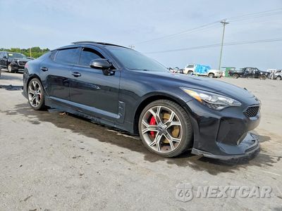 Czwarte zdjęcie samochodu z boku: 2019 KIA STINGER GT2 VIN:KNAE55LC7K6063085 - miniatura