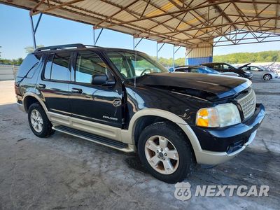 Czwarte zdjęcie samochodu z boku: 2005 FORD EXPLORER EDDIE BAUER VIN:1FMZU64W45UB37645 - miniatura
