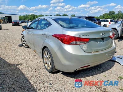 Drugie zdjęcie samochodu z przodu: 2013 HYUNDAI ELANTRA LIMITED VIN:5NPDH4AE3DH172088 - miniatura