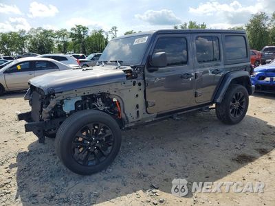 2022 JEEP WRANGLER UNLIMITED SAHARA 4XE 1C4JJXP68NW279786 - główne zdjęcie licytacji z USA - miniatura