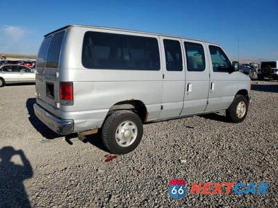 Trzecie zdjęcie samochodu z tyłu: 2007 FORD ECONOLINE E350 SUPER DUTY WAGON VIN:1FBNE31L37DA05024 - miniatura