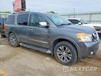 Czwarte zdjęcie samochodu z boku: 2015 NISSAN ARMADA SL VIN:5N1BA0ND3FN618535 - miniatura