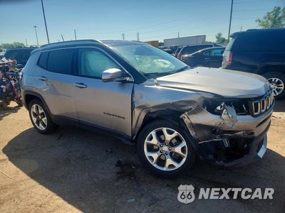 Czwarte zdjęcie samochodu z boku: 2020 JEEP COMPASS LIMITED VIN:3C4NJDCBXLT193871 - miniatura