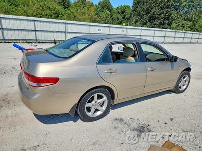 Trzecie zdjęcie samochodu z tyłu: 2003 HONDA ACCORD EX VIN:1HGCM66583A052189 - miniatura