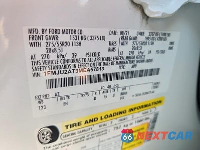 Zdjęcie 14 z 14 samochodu: 2021 FORD EXPEDITION LIMITED VIN:1FMJU2AT3MEA57813 - miniatura