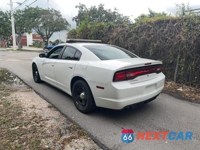 Trzecie zdjęcie samochodu z tyłu: 2014 DODGE CHARGER POLICE VIN:2C3CDXAG7EH124781 - miniatura