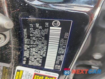 Zdjęcie 12 z 12 samochodu: 2022 LEXUS ES 350 F SPORT VIN:58AJZ1B10NU119161 - miniatura