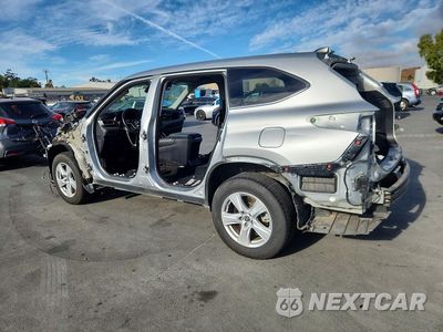 Drugie zdjęcie samochodu z przodu: 2022 TOYOTA HIGHLANDER LE VIN:5TDZZRAH1NS544730 - miniatura