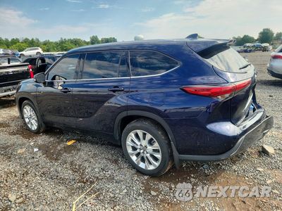Drugie zdjęcie samochodu z przodu: 2022 TOYOTA HIGHLANDER LIMITED VIN:5TDDZRBH4NS206425 - miniatura