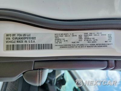 Zdjęcie 14 z 14 samochodu: 2023 JEEP GRAND CHEROKEE L LAREDO VIN:1C4RJKAG0P8781822 - miniatura