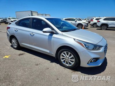 Czwarte zdjęcie samochodu z boku: 2019 HYUNDAI ACCENT SEL VIN:3KPC24A34KE041751 - miniatura
