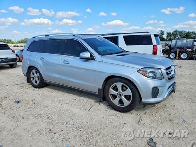 Czwarte zdjęcie samochodu z boku: 2017 MERCEDES-BENZ GLS 450 4MATIC VIN:4JGDF6EE0HA943806 - miniatura