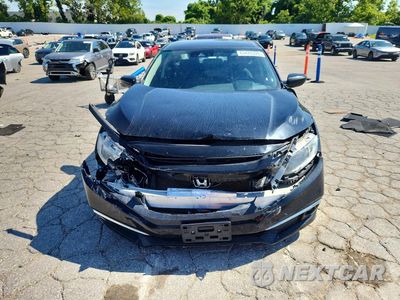 Piąte zdjęcie samochodu w środku: 2020 HONDA CIVIC EX VIN:19XFC1F33LE004581 - miniatura