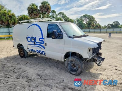 Czwarte zdjęcie samochodu z boku: 2008 FORD E250 DELIVERY VAN VIN:1FTNE24L28DA40267 - miniatura