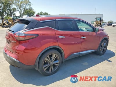 Trzecie zdjęcie samochodu z tyłu: 2019 NISSAN MURANO PLATINUM VIN:5N1AZ2MJ8KN107100 - miniatura