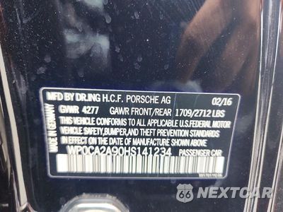 Zdjęcie 12 z 12 samochodu: 2017 PORSCHE 911 CARRERA VIN:WP0CA2A90HS141234 - miniatura