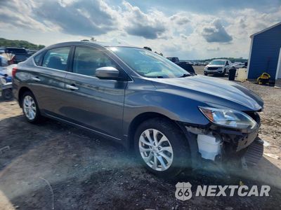 Czwarte zdjęcie samochodu z boku: 2018 NISSAN SENTRA SV VIN:3N1AB7APXJY232764 - miniatura