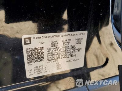 Zdjęcie 12 z 12 samochodu: 2021 CHEVROLET EQUINOX LT VIN:3GNAXKEVXML321379 - miniatura
