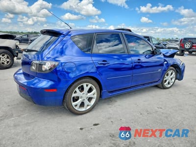 Trzecie zdjęcie samochodu z tyłu: 2007 MAZDA 3 HATCHBACK VIN:JM1BK343171696848 - miniatura