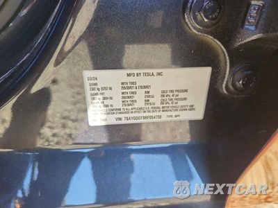 Zdjęcie 14 z 14 samochodu: 2024 TESLA MODEL Y VIN:7SAYGDEF9RF054708 - miniatura