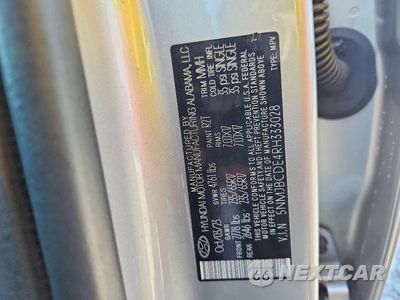 Zdjęcie 12 z 12 samochodu: 2024 HYUNDAI TUCSON SEL VIN:5NMJBCDE4RH333028 - miniatura