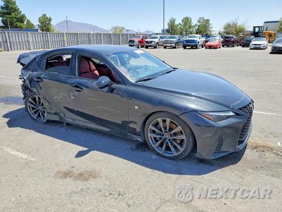 Czwarte zdjęcie samochodu z boku: 2025 LEXUS IS 350 F SPORT VIN:JTHGZ1B26S5090462 - miniatura