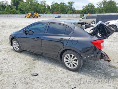 Trzecie zdjęcie samochodu z tyłu: 2012 HONDA CIVIC EX VIN:19XFB2F84CE324240 - miniatura