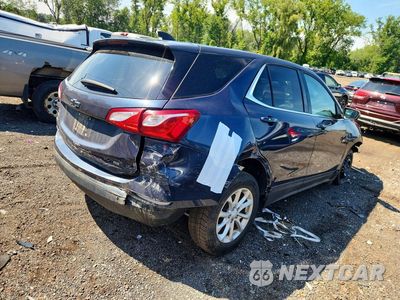 Trzecie zdjęcie samochodu z tyłu: 2018 CHEVROLET EQUINOX LT VIN:3GNAXSEV4JS536242 - miniatura